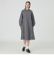 バックチュールポンチドレス