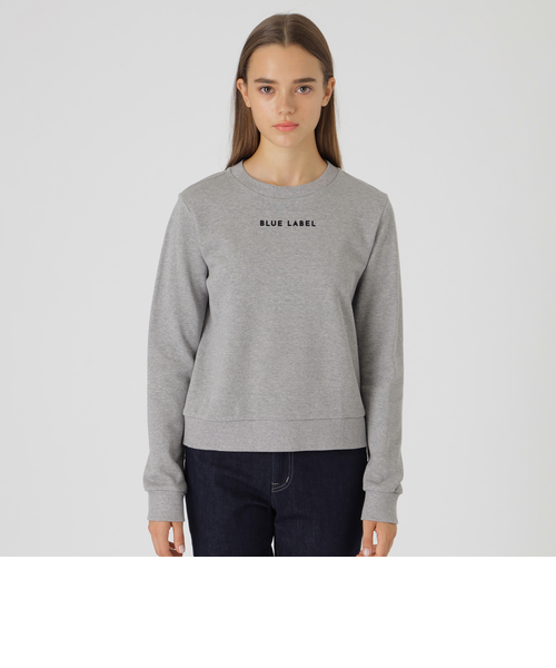 新品タグ付き　ブルーレーベル フロッキー ロゴ プルオーバー スウェット 38 新品タグ付きブルーレーベル フロッキー ロゴ プルオーバー