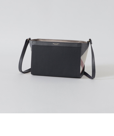 パーシャルクレストブリッジチェックPVCミニショルダー