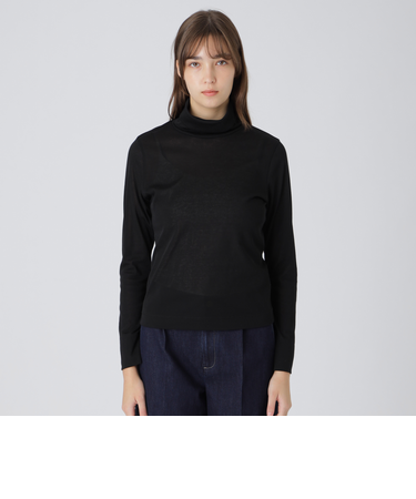 ハイツイストフライスハイネックプルオーバー