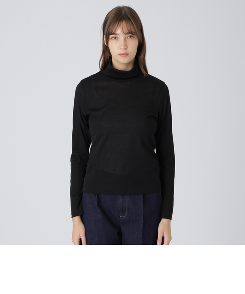 ハイツイストフライスハイネックプルオーバー