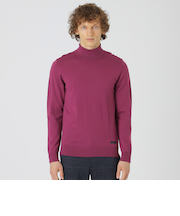 コンフォータブルタートルネックニット