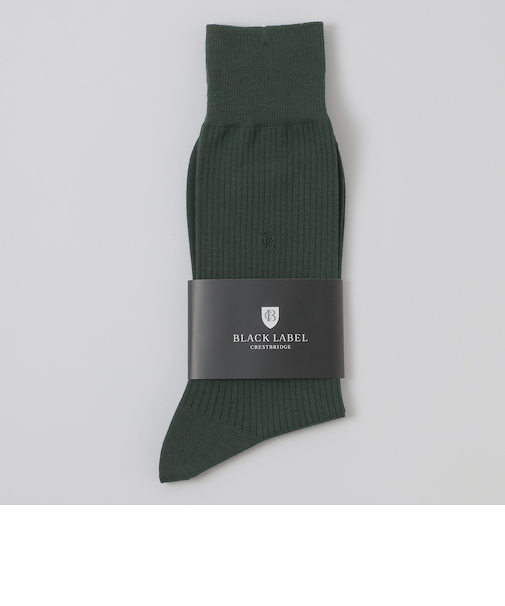 カラーソリッドドレスソックス