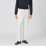 ダンボールツイルジャージーワイドトラウザーズ