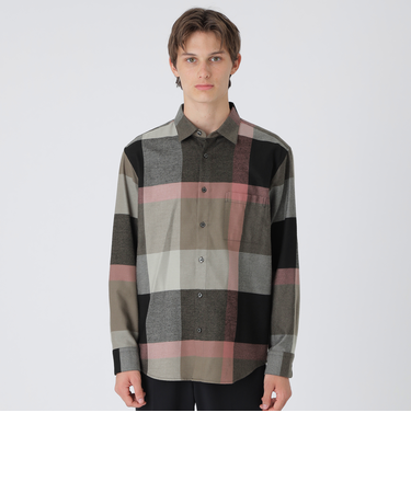 ブラッシュドクレストブリッジチェックシャツ