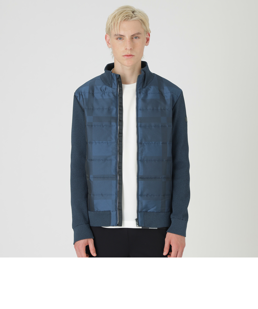 ファブリックコンビニットブルゾン