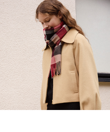 【WEB限定】シャーリングビーバーブルゾン