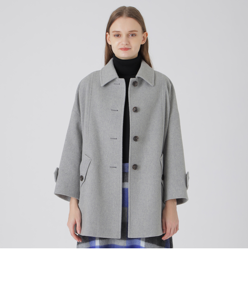 BLUE LABEL CRESTBRIDGE チェック柄シャツワンピース 38 ブルー