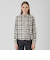 【店舗限定】クレストブリッジチェックツイルドビーオーバーペンシャツ