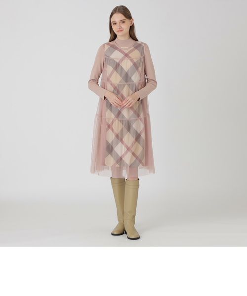 ソフトチュールセットドレス｜ブルーレーベルブラックレーベルクレスト