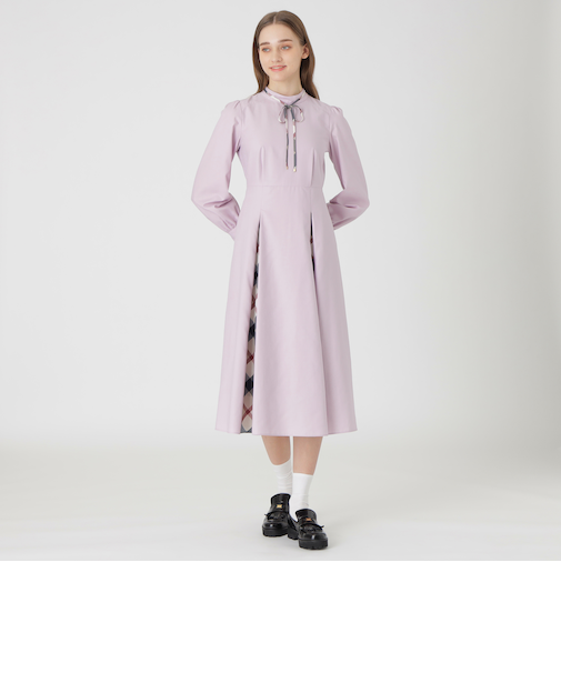 マイクロスパンポプリンドレス