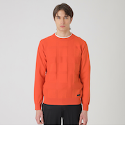 コンフィーシャドーチェックニット