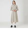 【一部店舗限定】レーヨンブロードシャツドレス