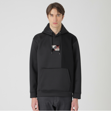 クレストブリッジチェックワッペンフーディー