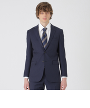 ブルーピンストライプスーツ