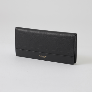 エンボスチェックロングウォレット