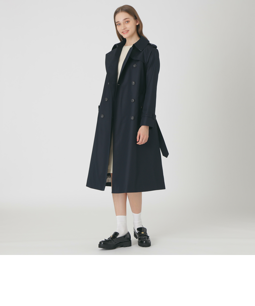 ライトギャバジントレンチコート