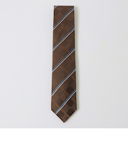 サテンブロックコンビチェックタイ