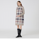 【一部店舗限定】ヘアリークレストブリッジチェックジャカードドレス