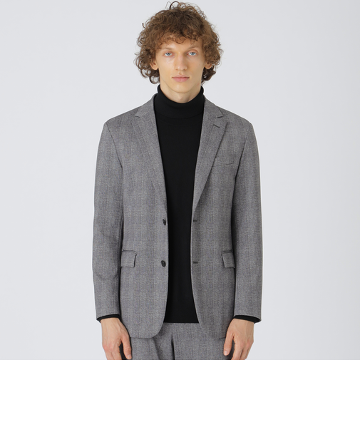 【一部店舗限定】グレンチェックプリントジャージージャケット