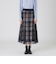【一部店舗限定】クレストブリッジチェック5WAYチュールスカート
