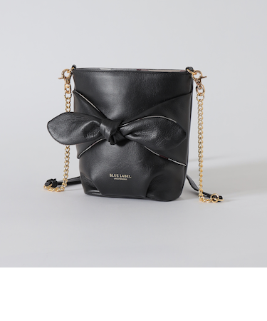 リボンレザーミニショルダー