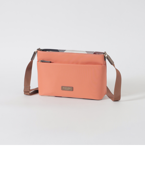 パーシャルクレストブリッジチェックナイロンミニショルダー