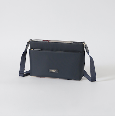 パーシャルクレストブリッジチェックナイロンミニショルダー