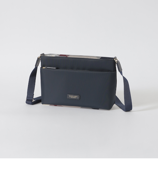 パーシャルクレストブリッジチェックナイロンミニショルダー