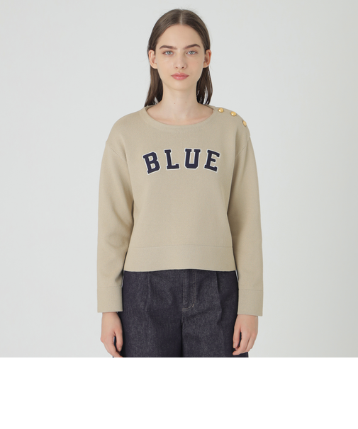 プレッピーロゴニット