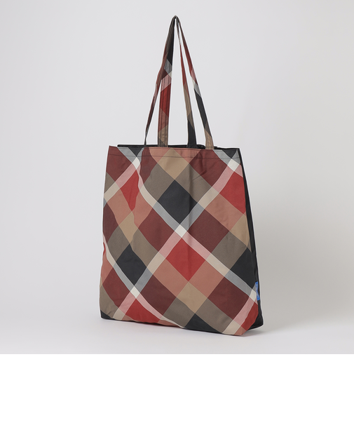 パーシャルクレストブリッジチェックエコバッグ