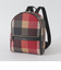 クレストブリッジチェックPVCバックパック