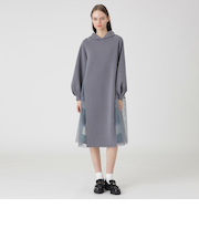 バックチュールポンチドレス