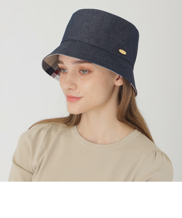 リバーシブルバケットハット