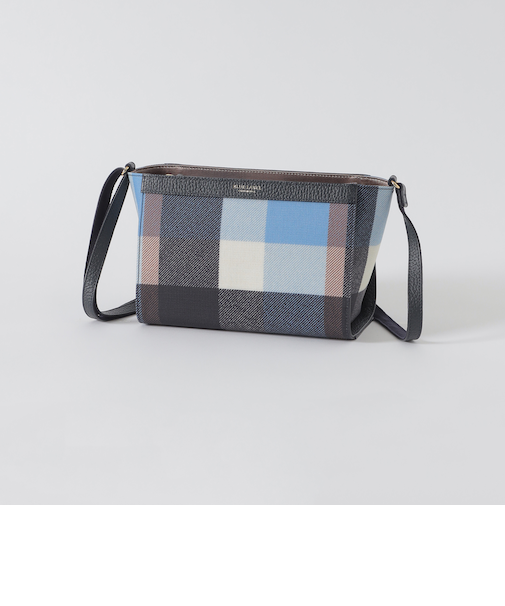 クレストブリッジチェックPVCミニショルダー