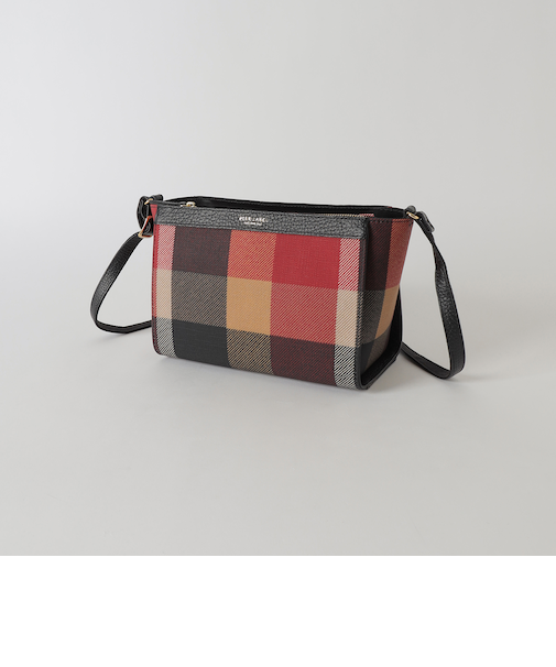 クレストブリッジチェックPVCミニショルダー