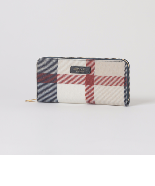 クレストブリッジチェックPVC長財布