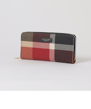 クレストブリッジチェックPVC長財布