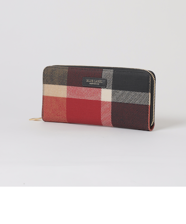 クレストブリッジチェックPVC長財布