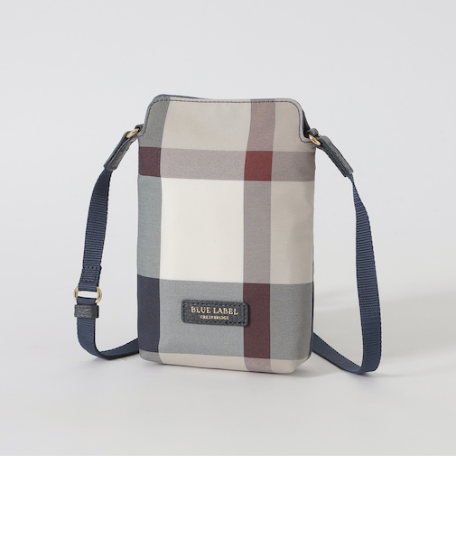 クレストブリッジチェックモバイルポシェット