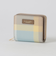クレストブリッジチェックPVC二つ折り財布