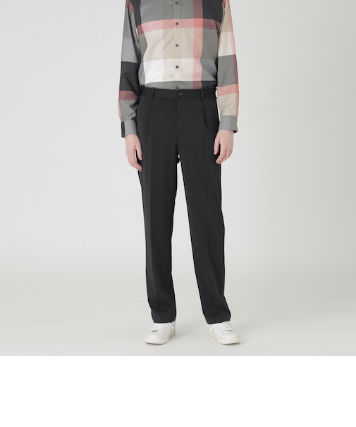 ハイカウントジャージーワイドトラウザーズ