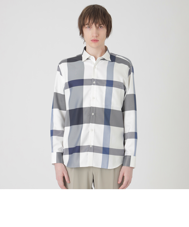 スマートテッククレストブリッジチェックシャツ