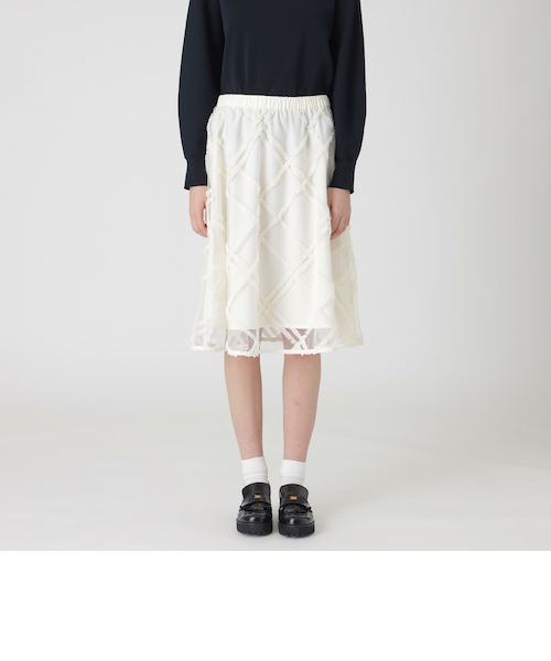 ブルーレーベルクレストブリッジ　チュールスカート ブルーレーベルクレストブリッジ BLUE LABEL CRESTBRIDGE チュール