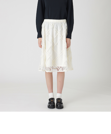 クレストブリッジチェックチュールスカート