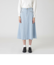 ストレッチデニムスカート