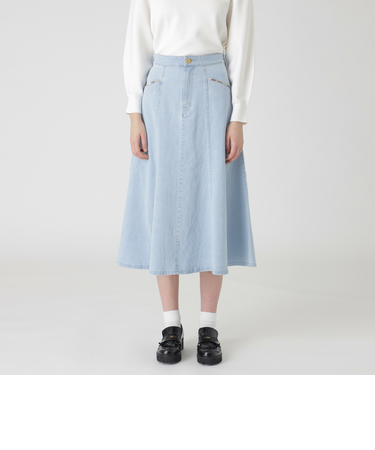 ストレッチデニムスカート