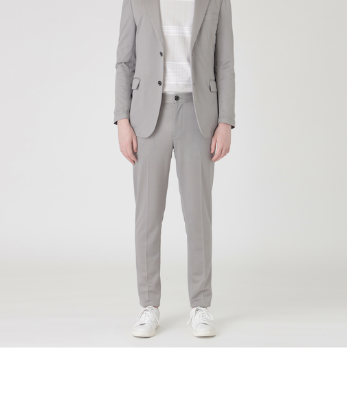 メランジハニカムジャージートラウザーズ