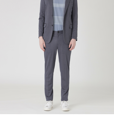 メランジハニカムジャージートラウザーズ