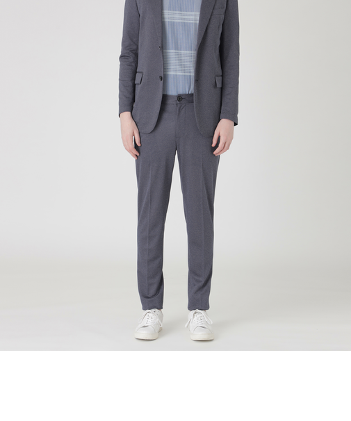 メランジハニカムジャージートラウザーズ